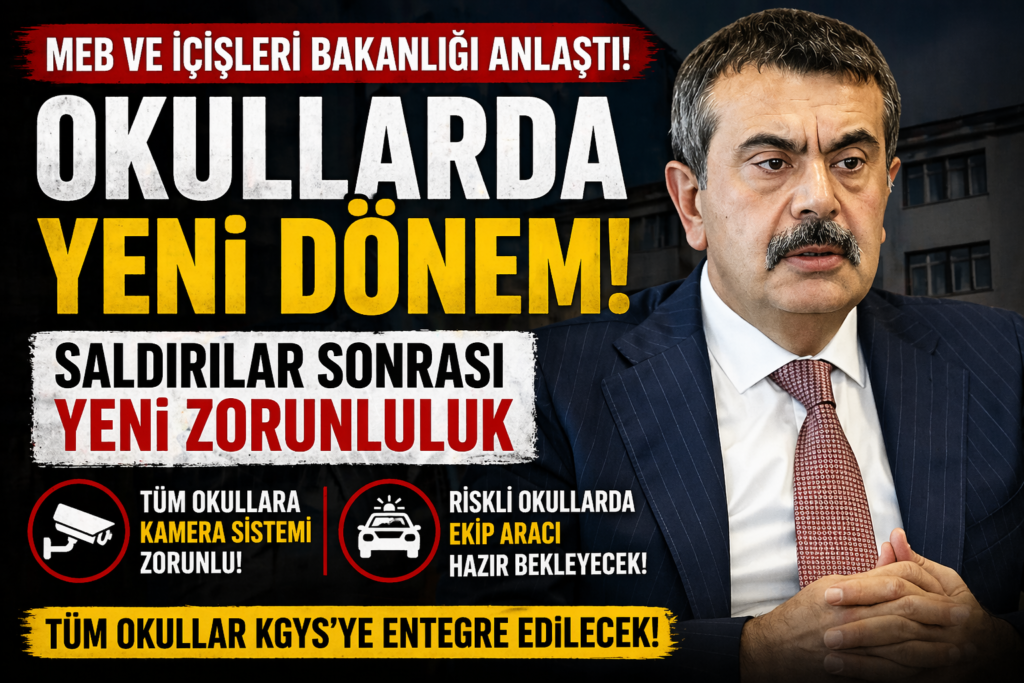 Okullarda, Yeni Dönem  Kamera Sistemi Mecburi