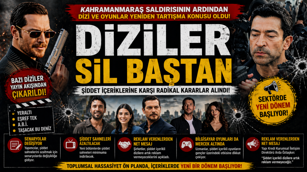 Dizilere Şiddet Ayarı Geliyor