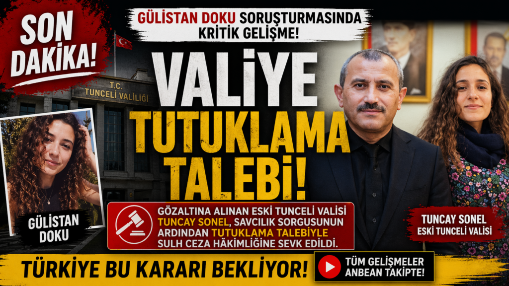 Eski Vali İçin Tutuklama Talebi