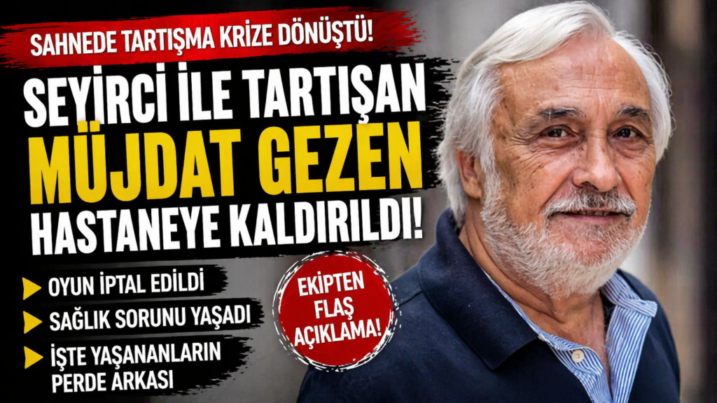 Gırgıriye Gecesi Krize Döndü! Müjdat Gezen’den Şok Karar