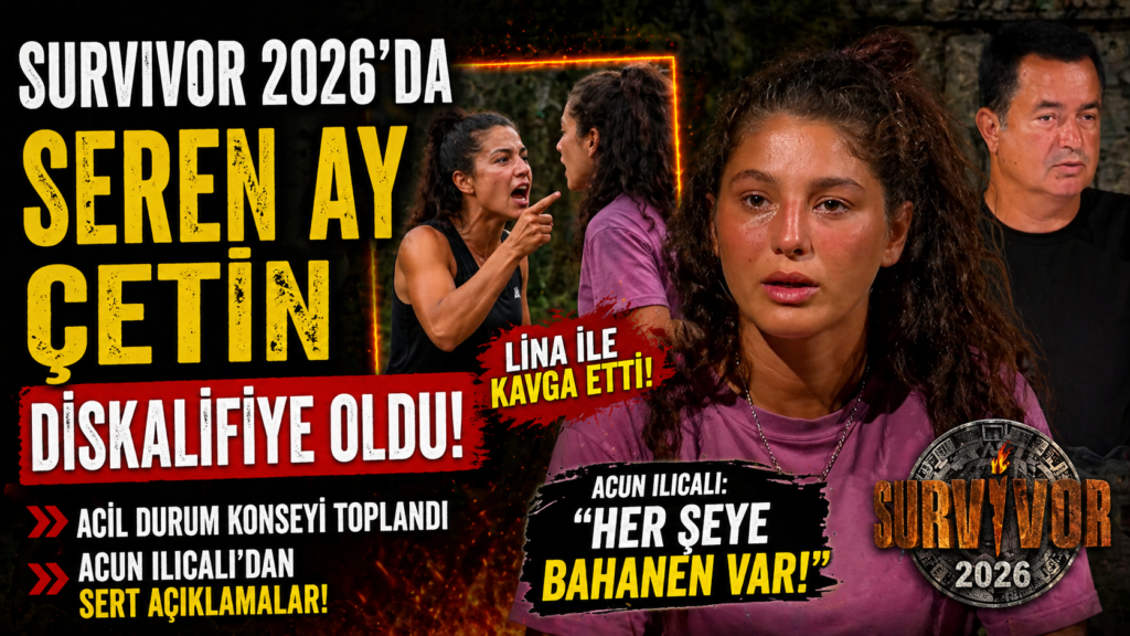 Acun Ilıcalı Resti Çekti: Seren Ay Diskalifiye Oldu