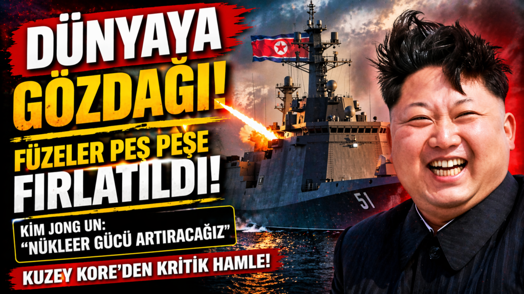 Kim Jong Un’dan Dünyaya Gözdağı