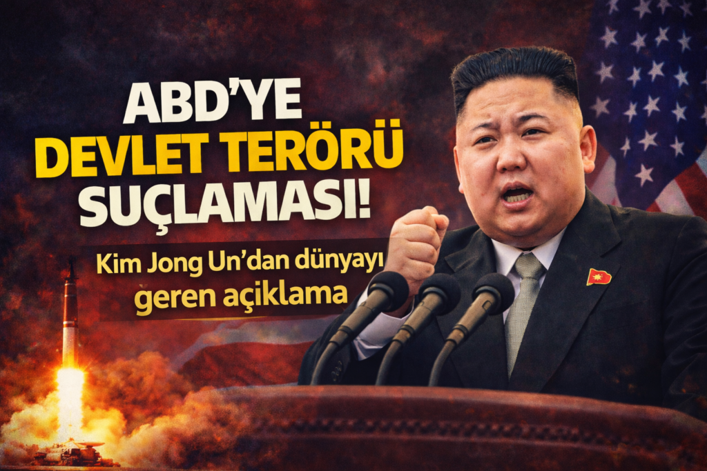 Kim Jong Un: “ABD  İran’a Devlet Terörü Uyguluyor