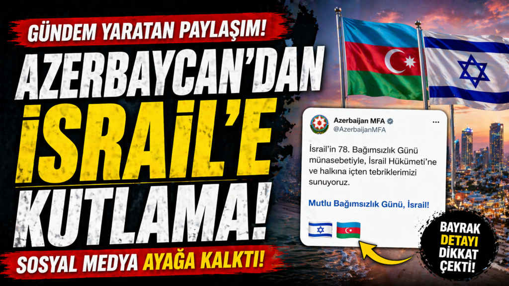 Azerbaycan’dan İsrail’e Tebrik Mesajı