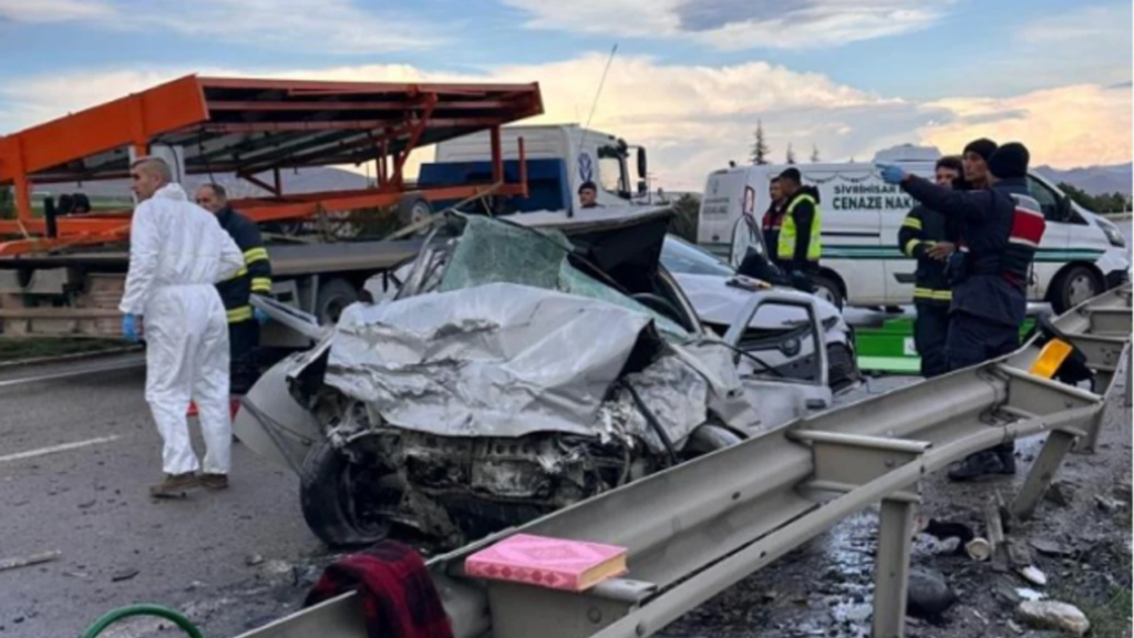 Eskişehir Ankara Yolunda Kaza:4 ölü, 2 Ağır Yaralı