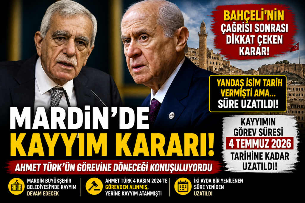 Bahçeli’nin Sözleri Sonrası Karar Değişmedi