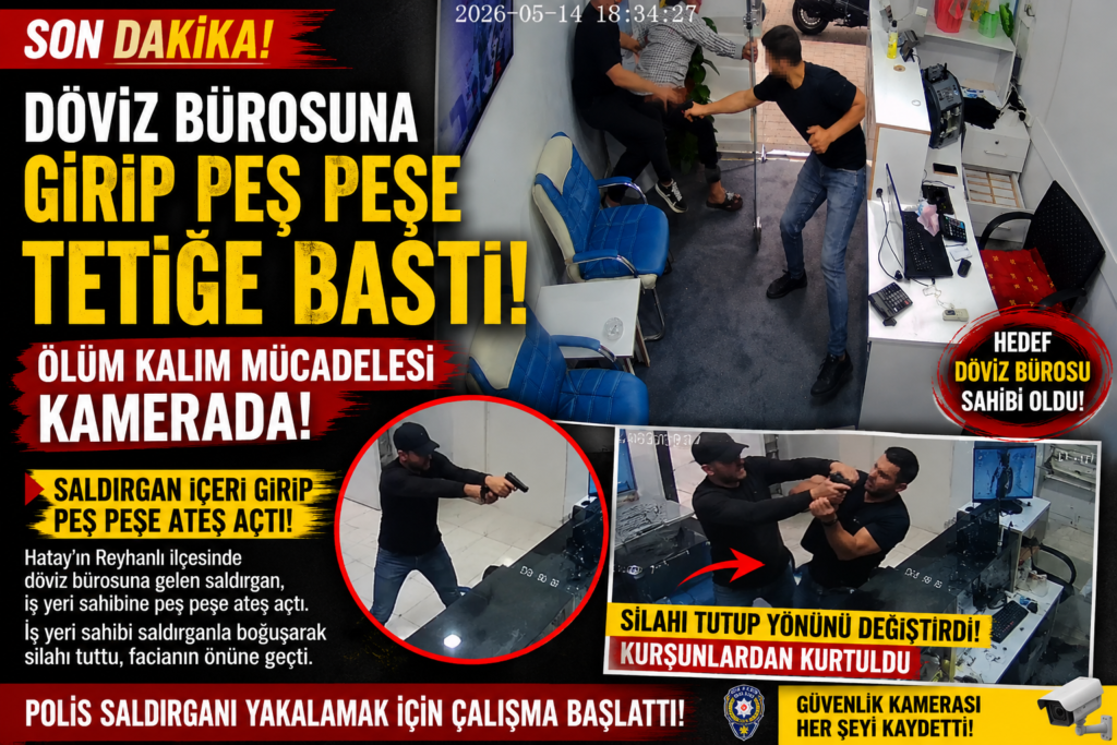Döviz Bürosunda Dehşet Anları!