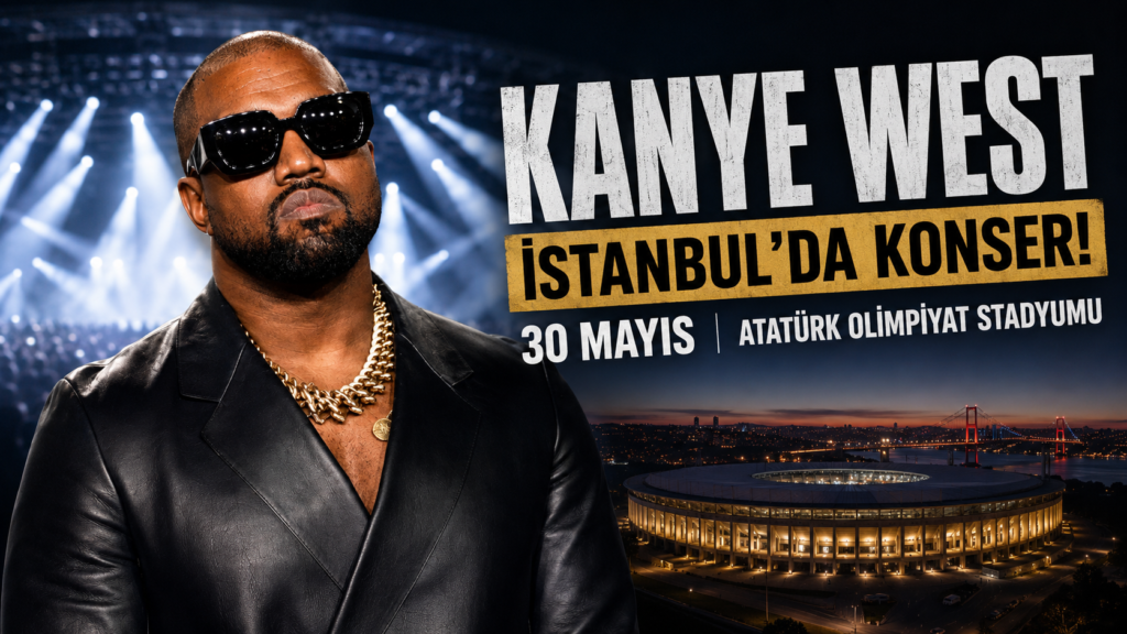 Kanye West İstanbul’u Sallayacak!