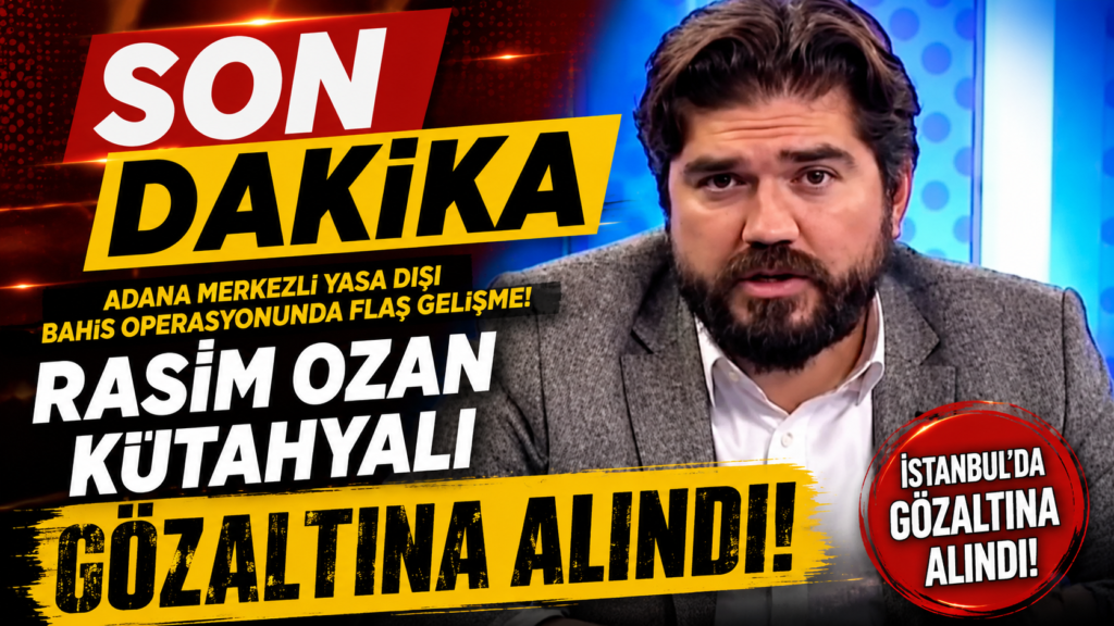 Rasim Ozan Kütahyalı gözaltına Alındı