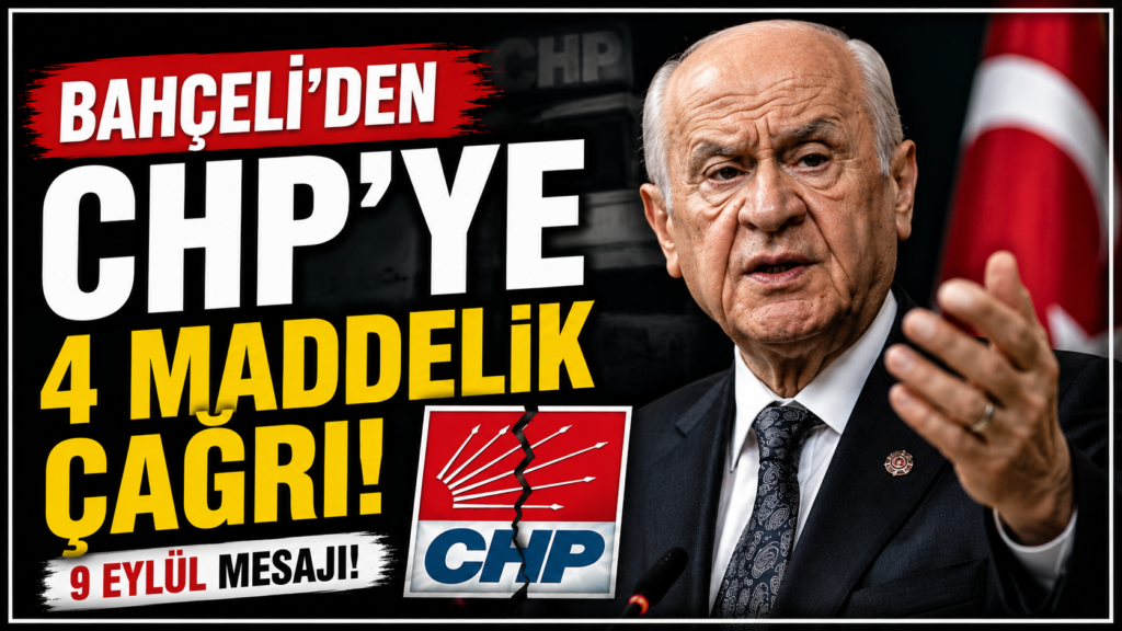 Bahçeli’den CHP içn Yeni Yol Haritası