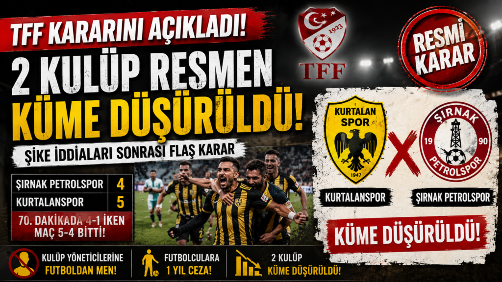 Skandal Maçın Cezası Ağır Oldu!