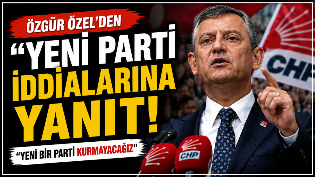 Özel: Yeni Parti Kurmayacağız