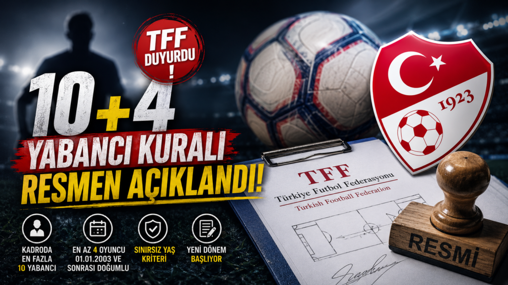 Süper Lig’de 10+4 Dönemi Resmen Başladı!