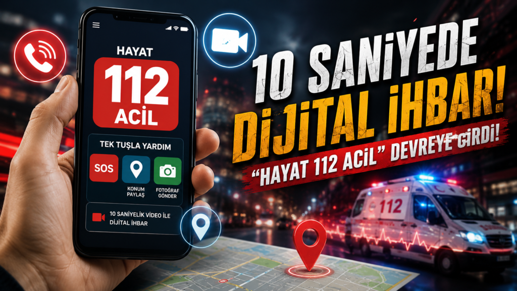 Dijital Acil Yardım Sistemi Devrede!