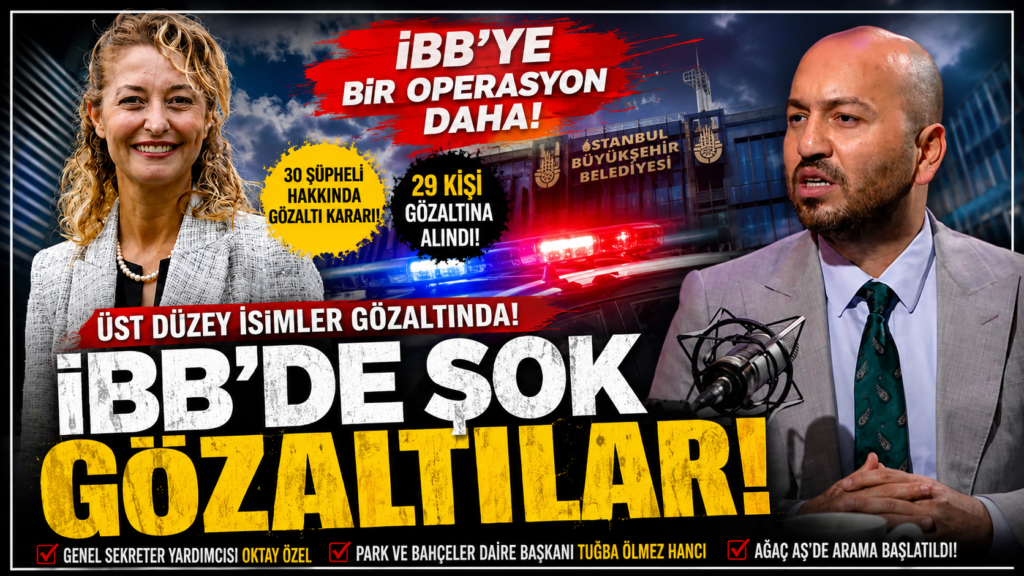 İBB’ye Şafak Operasyonu