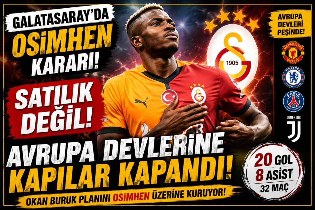 Galatasaray’dan Victor Osimhen Kararı