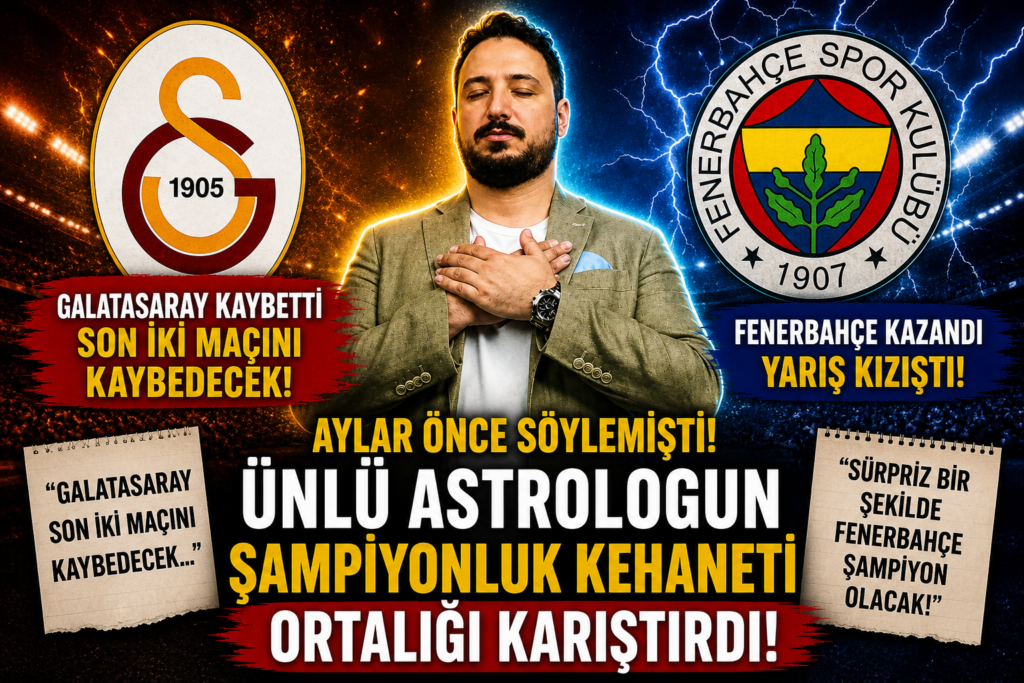 Astroloğun Kehaneti: “Fenerbahçe Şampiyon Olacak” İddiası