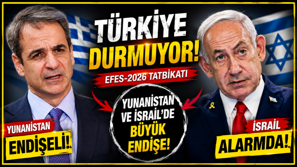 Türkiye Geri Adım Atmıyor! Yunanistan ve İsrail Alarmda