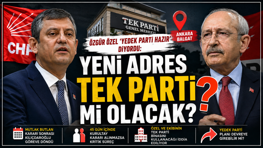 Özgür Özel İçin Yeni Parti İddiası