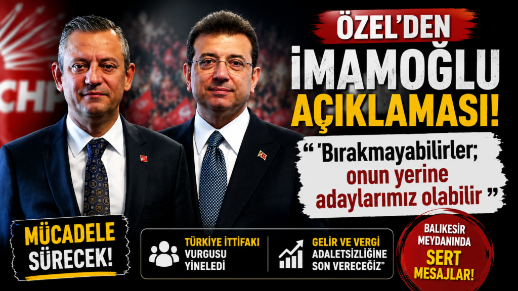 Özel: İmamoğlu’nu Seçime Kadar Bırakmayabilirler