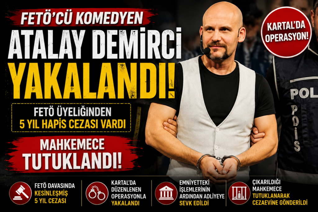 FETÖ Firarisi Komedyen Yakalandı