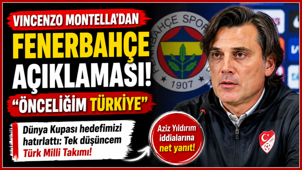 Montella’dan Fenerbahçe İddialarına Nokta!