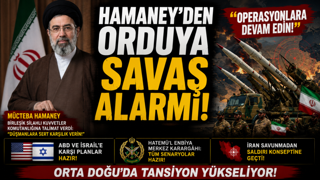 Hamaney’den Orduya Savaş Alarmı