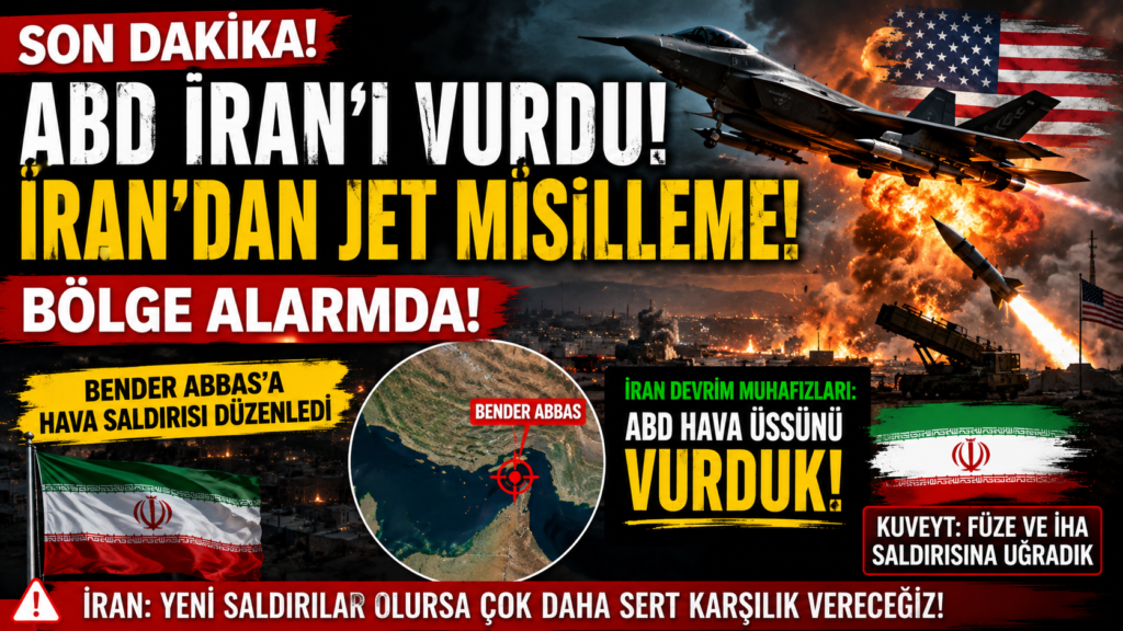 ABD İran’ı Vurdu! Tahran’dan Jet Misilleme