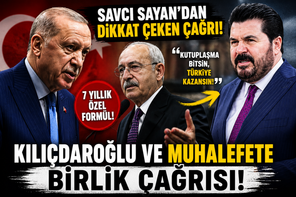 Savcı Sayan’dan Şok Çağrı