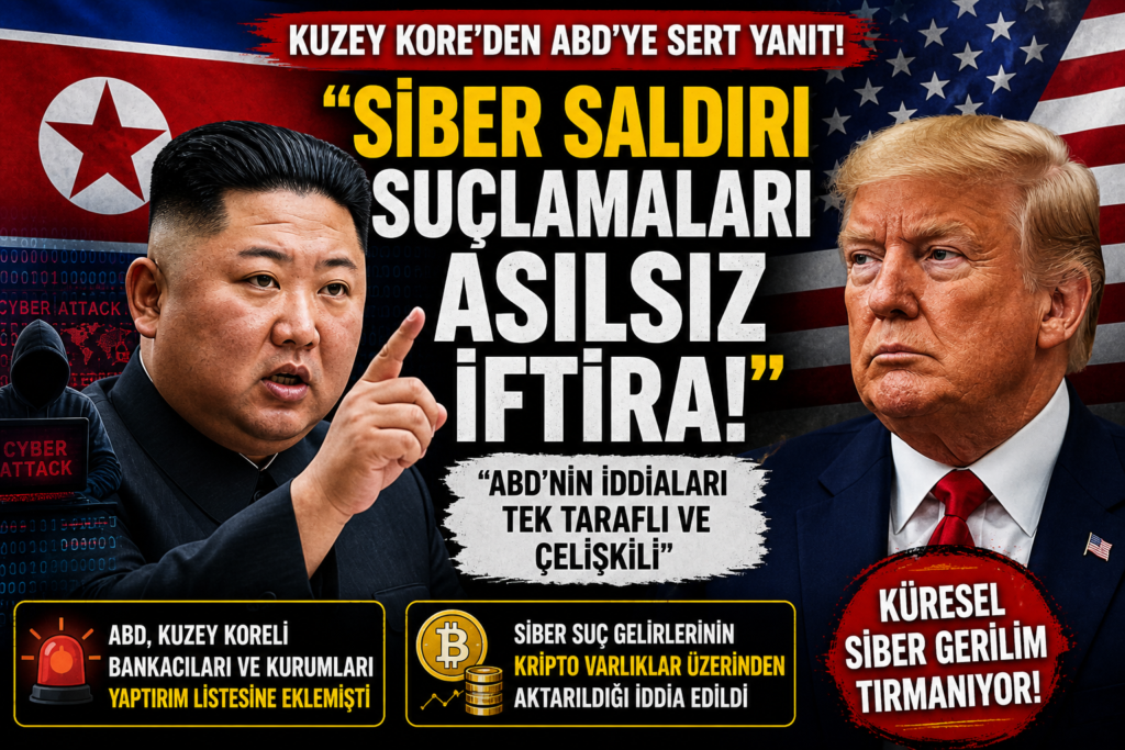 Kuzey Kore’den  ABD’ye: Siber Saldırı Suçlaması Asılsız