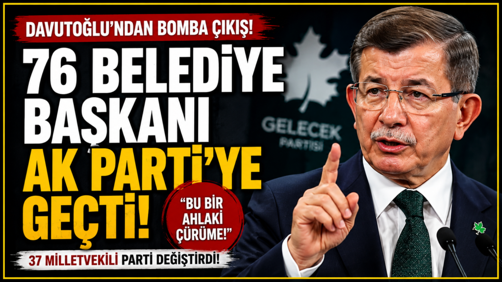 Davutoğlu Gündemi Sarstı