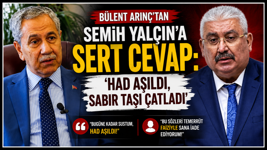 Arınç’tan Olay Yaratan Sözler