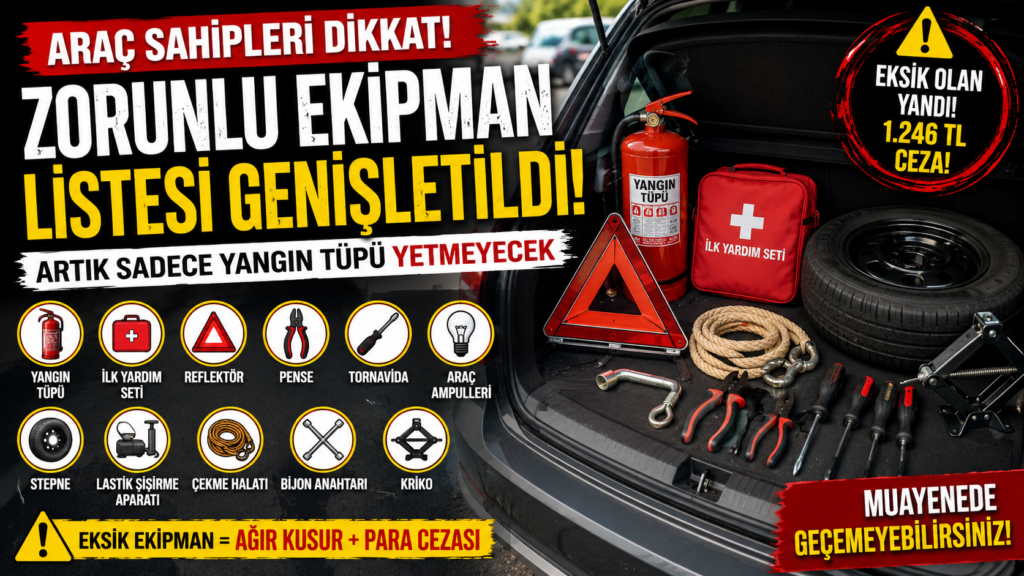 Muayeneden Geçmek İçin Bunlar Artık Zorunlu