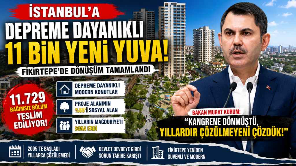İstanbul’da Dev Dönüşüm Tamamlandı!