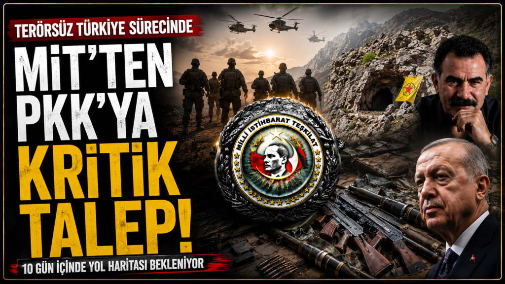 MİT’ten PKK’ya Kritik Ultimatom