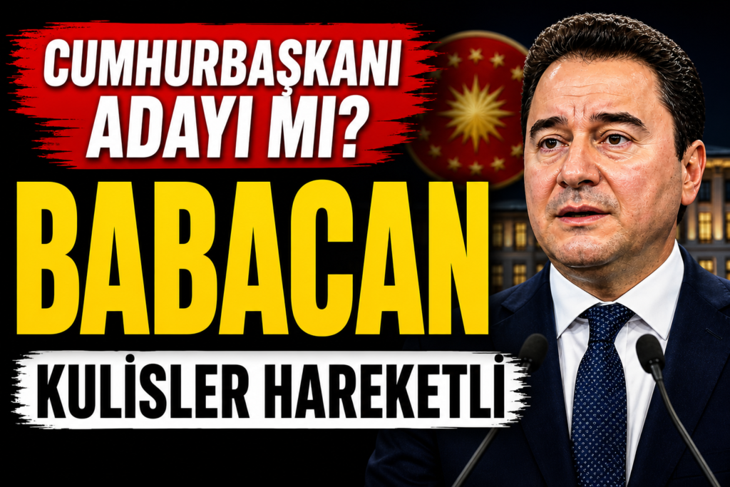 Cumhurbaşkanı Adayı Ali Babacan’mı