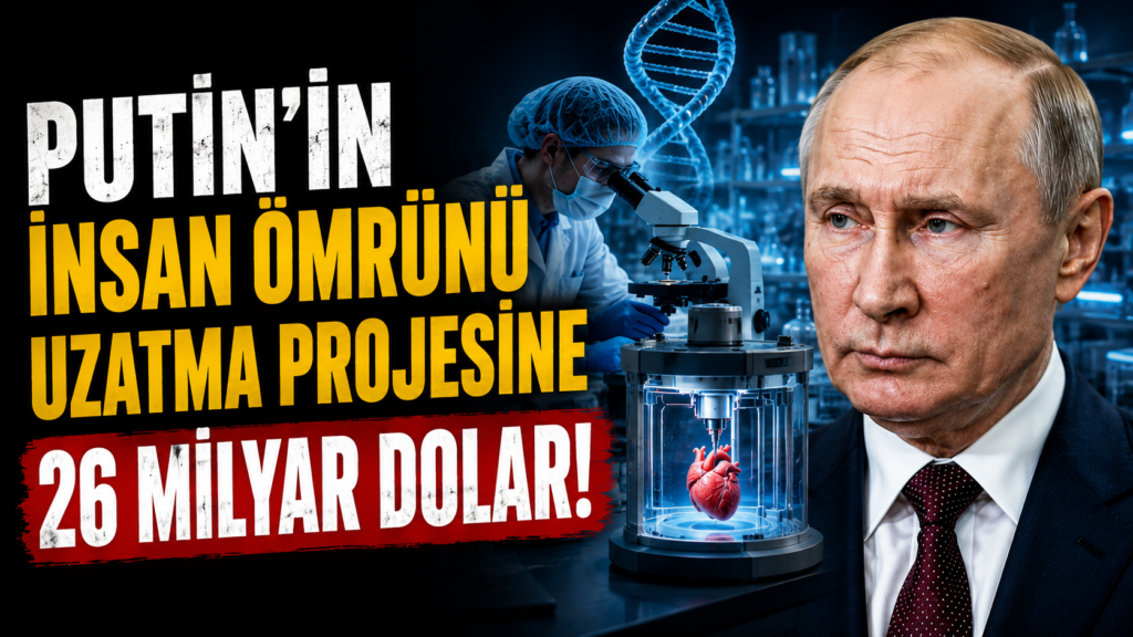 Putin’in Yeni Hedefi, İnsan Ömrünü Uzatmak