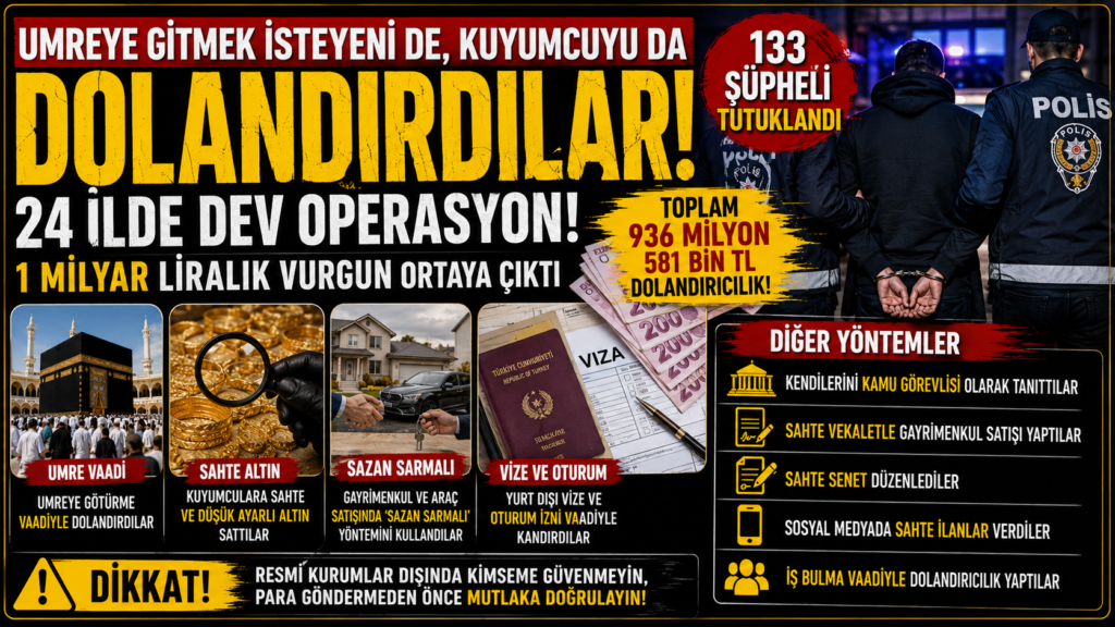 Umre Hayaliyle Dolandırdılar