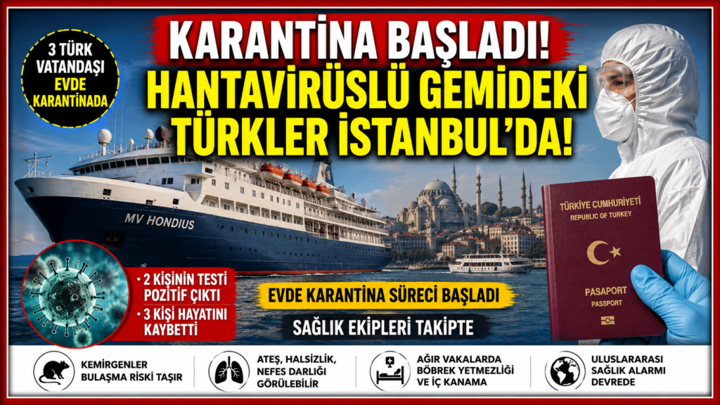 Hantavirüs Alarmı: İstanbul’da  Karantina Başladı