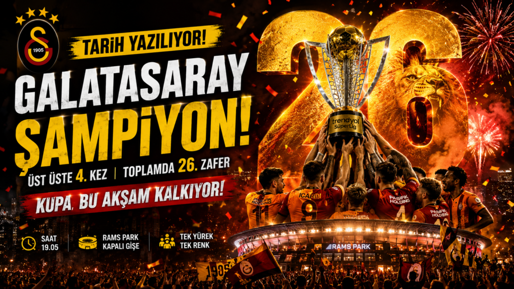Galatasaray Kupasına Kavuşuyor!