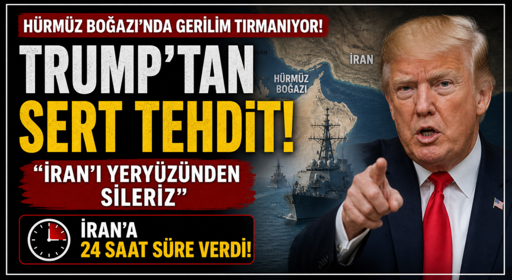 Trump: İran’ı Yeryüzünden Sileceğiz