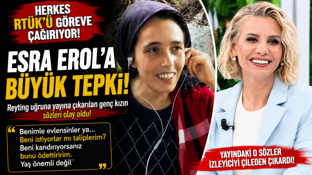 Gündüz Kuşağında Tepki Çeken Görüntüler