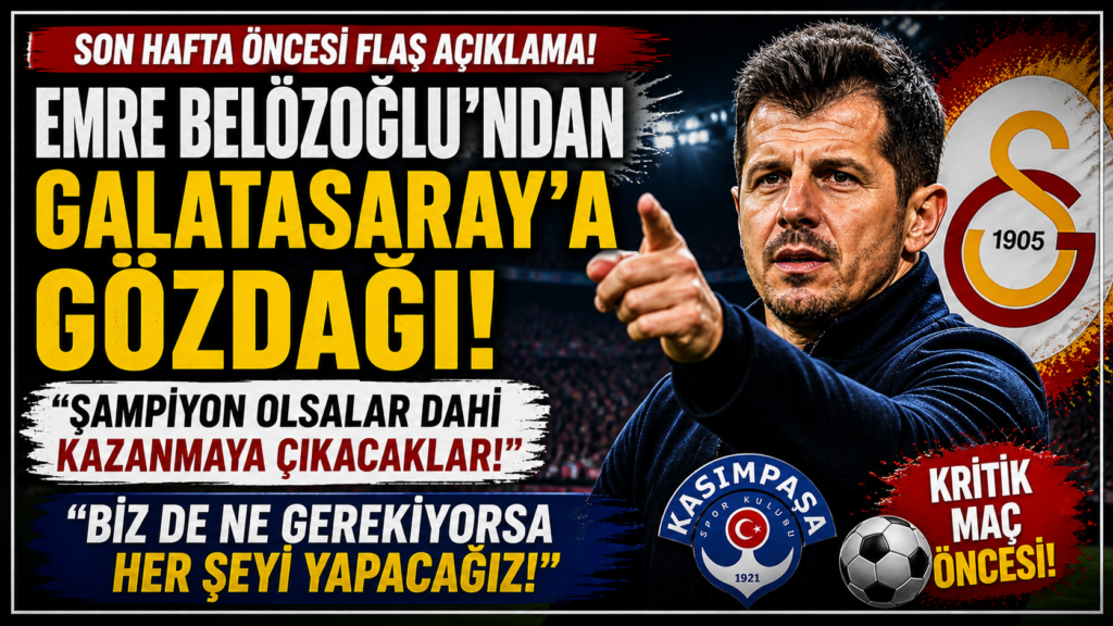 Emre Belözoğlu: Galatasaray İçin: “Ne gerekiyorsa yapacağız”