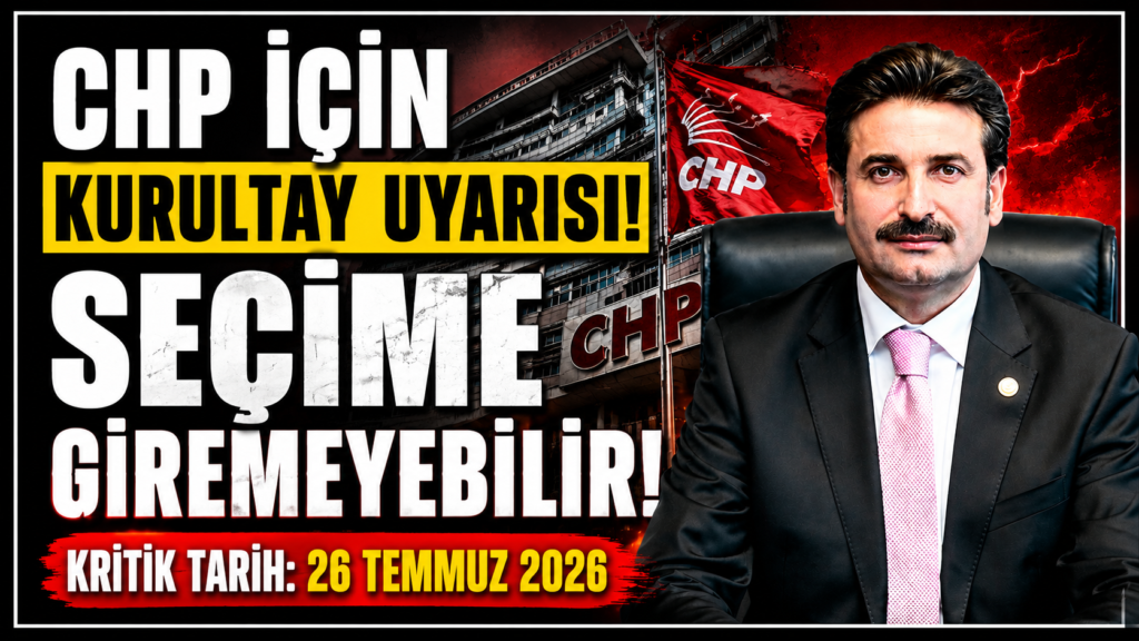 CHP Seçimlere Giremeyebilir