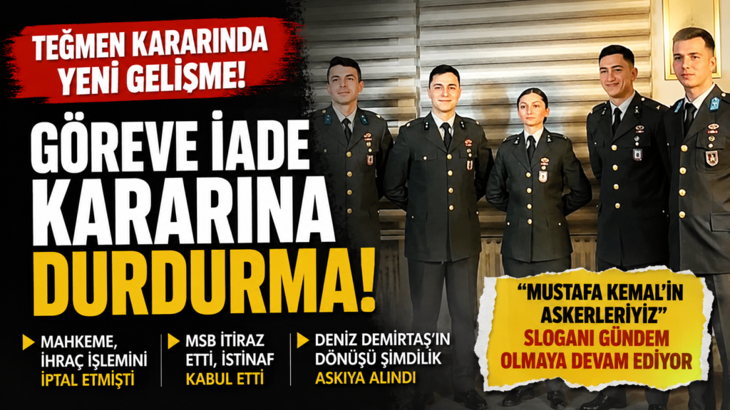 Göreve İade Kararına Durdurma!