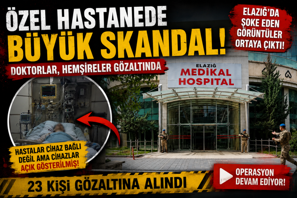 Özel Hastanede Büyük Vurgun İddiası!