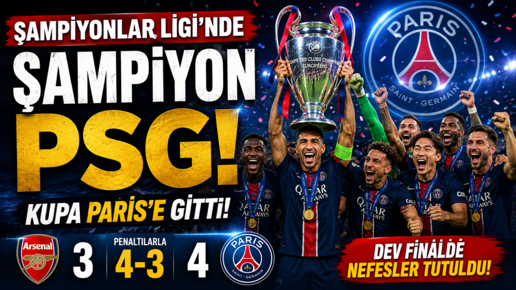 Avrupa’nın En Büyüğü ”PSG”  Oldu