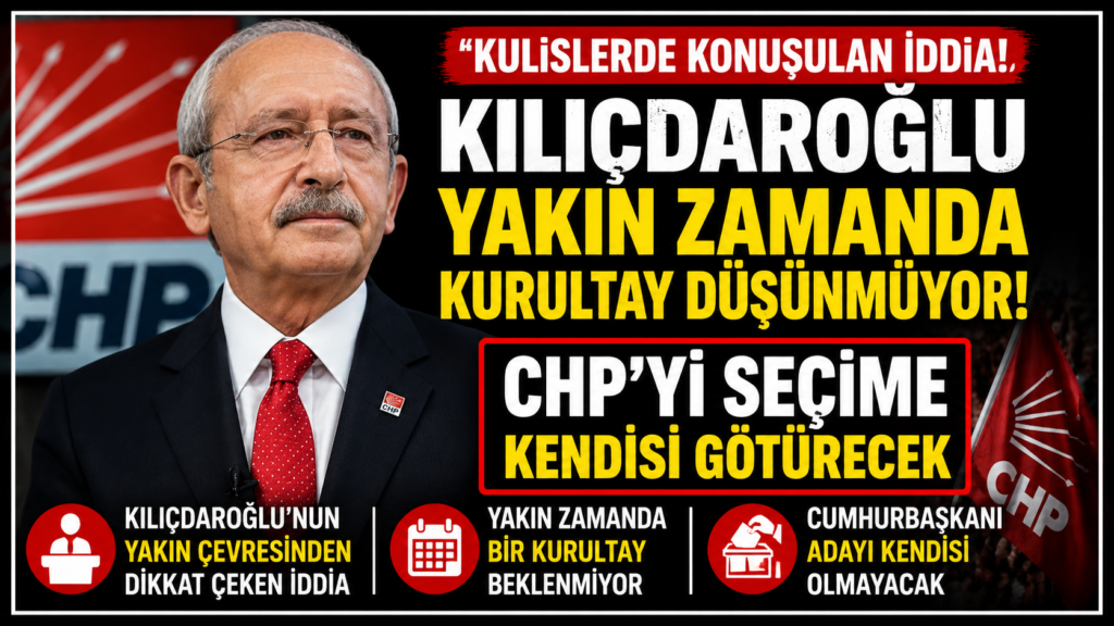 CHP’yi Seçime Kılıçdaroğlu’mu Götürecek?