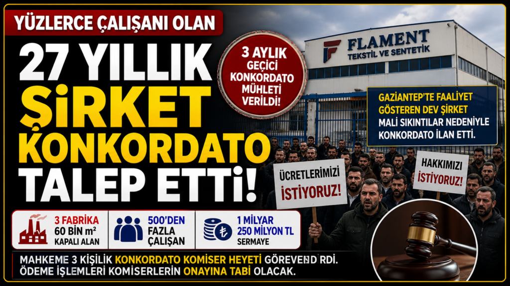 27 Yıllık Dev Şirkete Konkordato