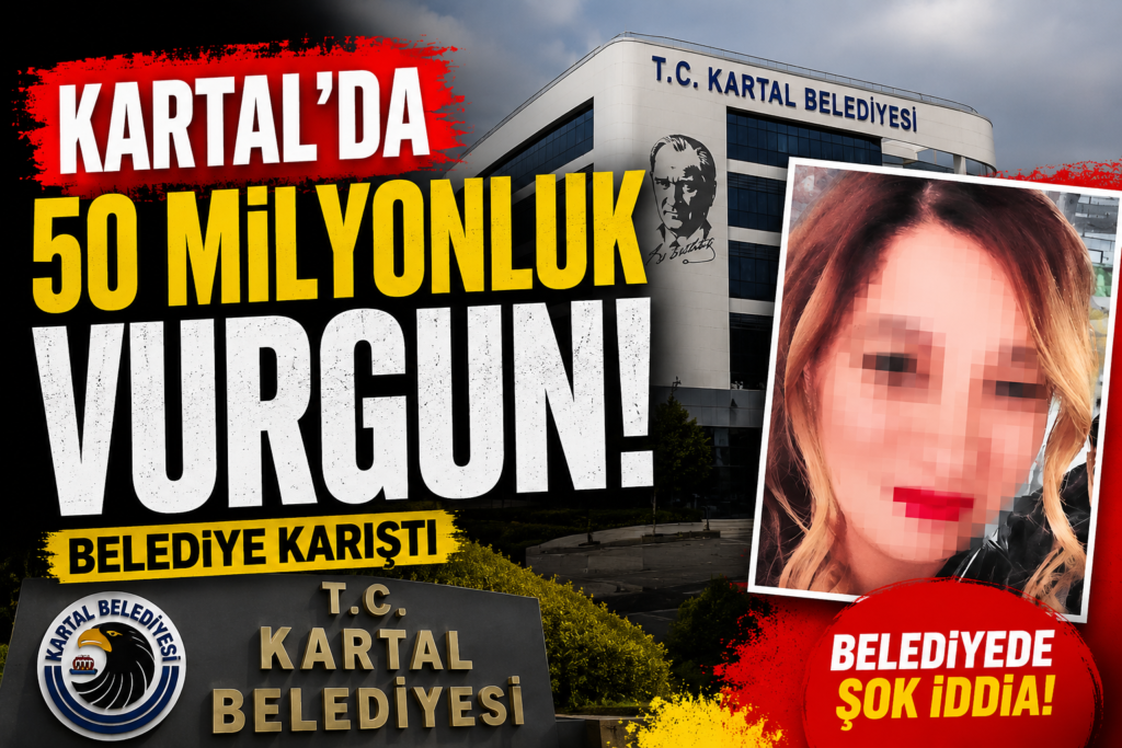 Kartal Belediyesi’nde 5 Milyonluk Şok